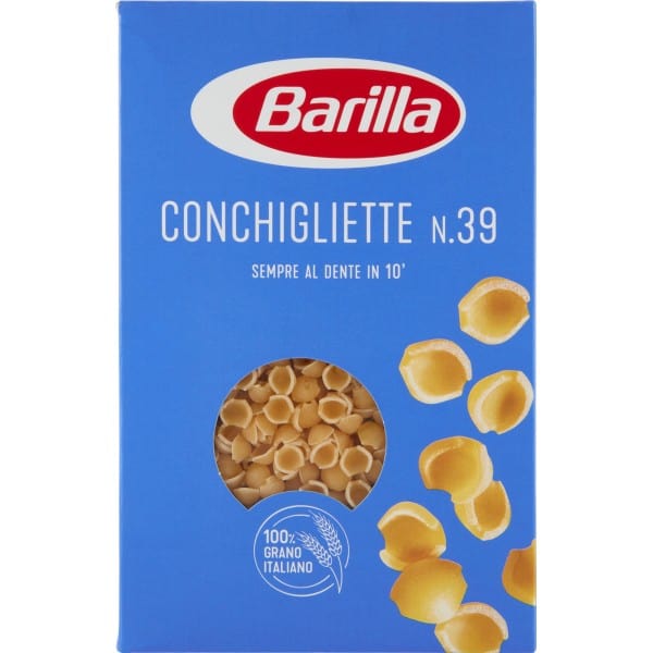 Barilla Conchigliette Pasta (500g) – Italian Gourmet UK