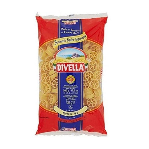 Divella Rotelle Pasta 500g – Italian Gourmet UK