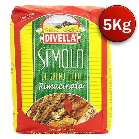 Barilla Semola Di Grano Duro Rimacinata durum wheat semolina 1kg – Italian  Gourmet UK