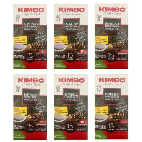 Kimbo Espresso Napoletano Caffè in Cilade 18 coffee pods – Italian Gourmet  UK