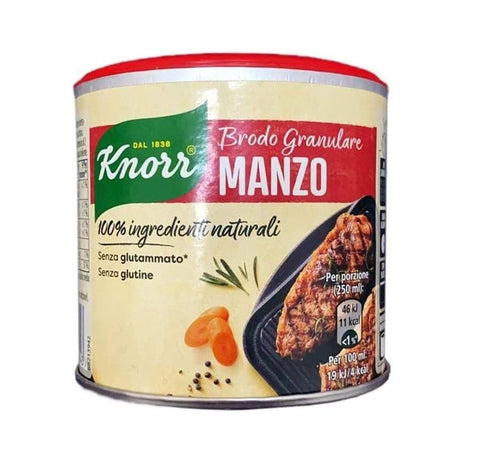 Knorr Brodo Granulare Pollo Nuova Ricetta Chicken Granulated Broth 3x1 –  Italian Gourmet UK