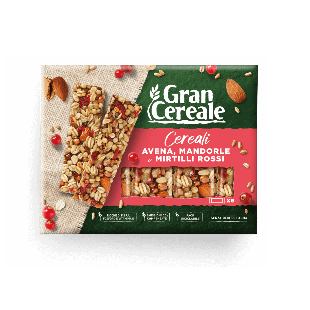 Mulino Bianco Gran Cereale barretta di cereali con Avena mandorle e mi –  Italian Gourmet UK
