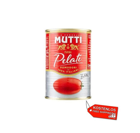 6x Mutti Gastronomia Pomodori Pelati Peeled Plum Tomatoes 2,5Kg – Italian  Gourmet UK