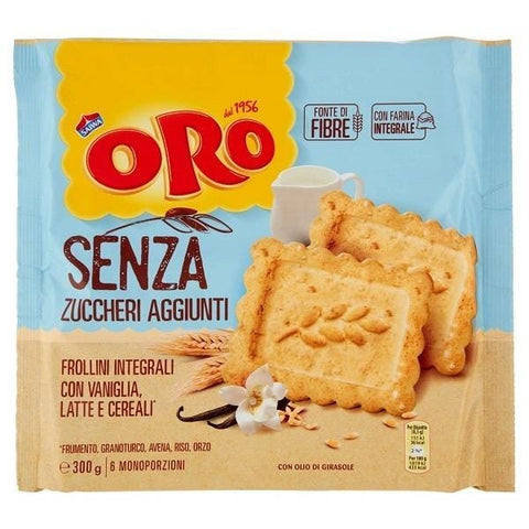 Saiwa Oro Frollini al Grano Saraceno Gluten-Free Buckwheat Biscuits 24 –  Italian Gourmet UK