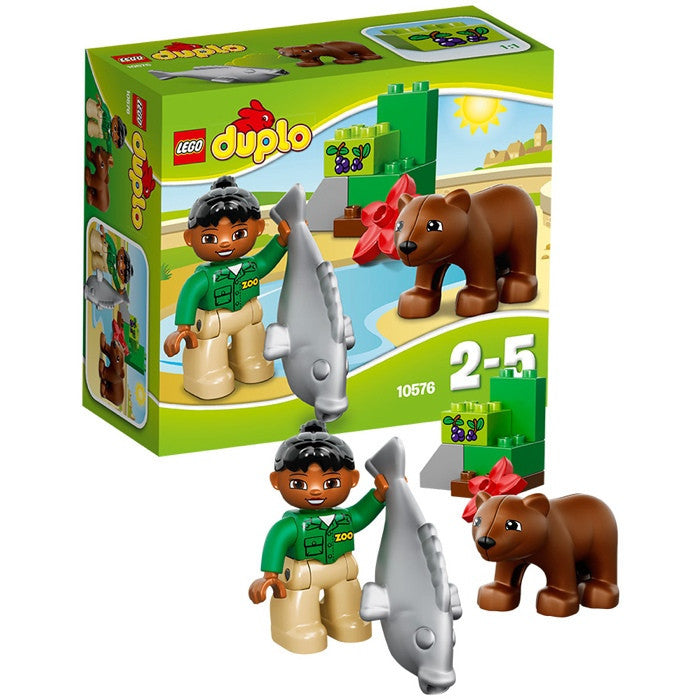 乐高得宝系列积木10576动物园饲养员 Lego Duplo 10576 Zoofutterung Test