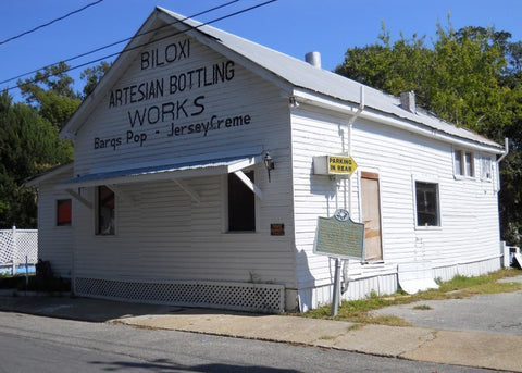 The original Barq's bottling facility in Biloxi, Mississippi