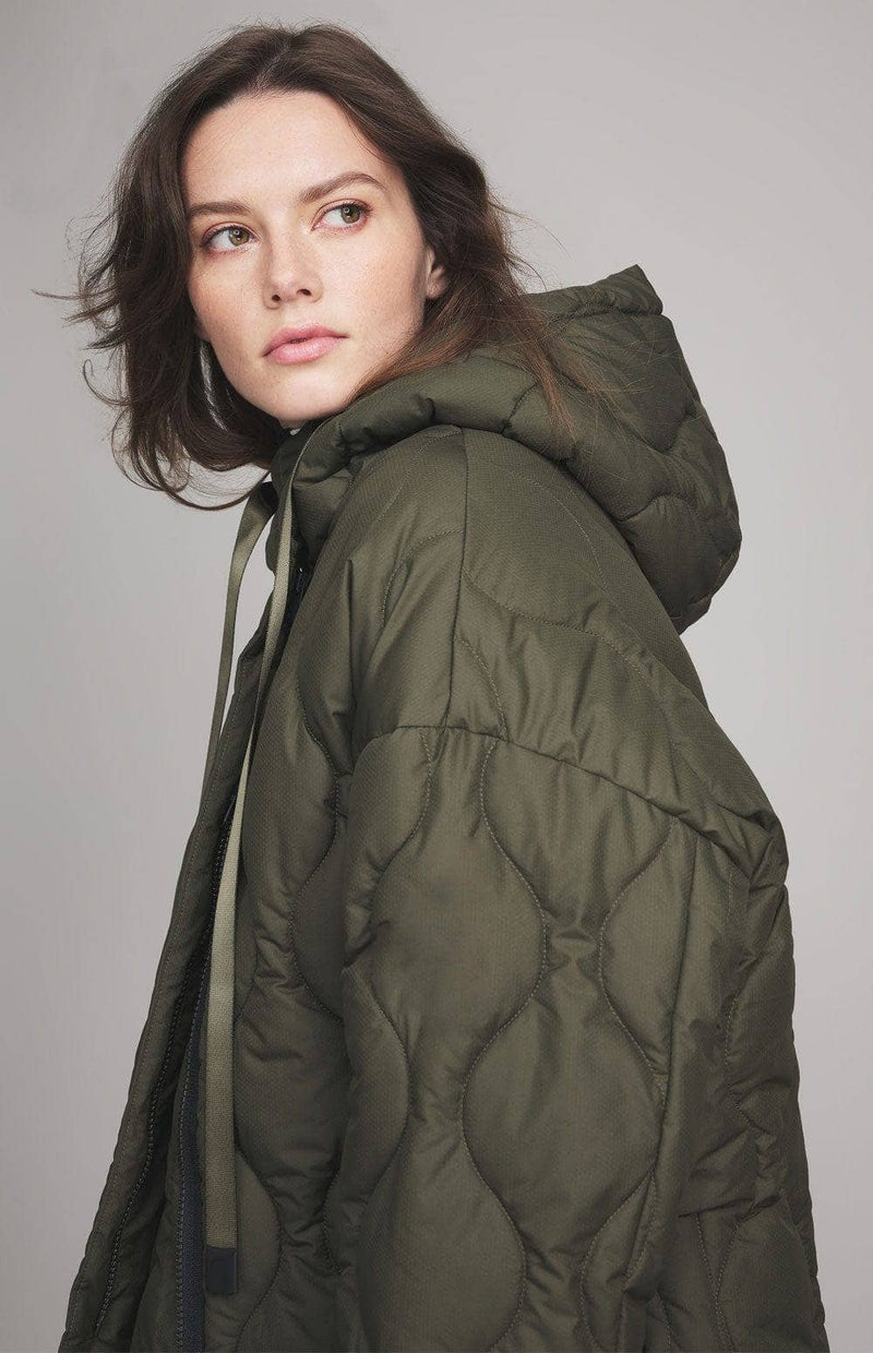 Nori Quilted Jacket | Olive – Alp N Rock