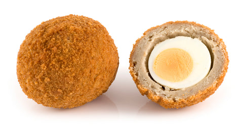 Frying the Scotch Eggs