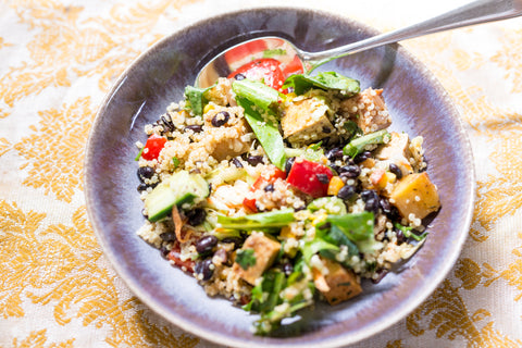 Low Salt Stuffing - Grilled Vegetable and Herbed Couscous Salad