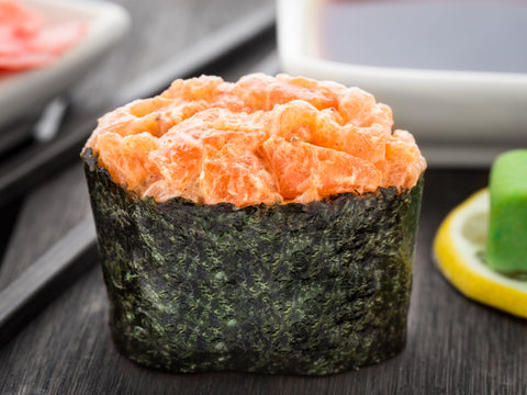 Wasabi-Infused Salmon Paste
