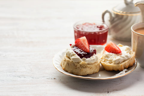 Scones with Clotted Cream