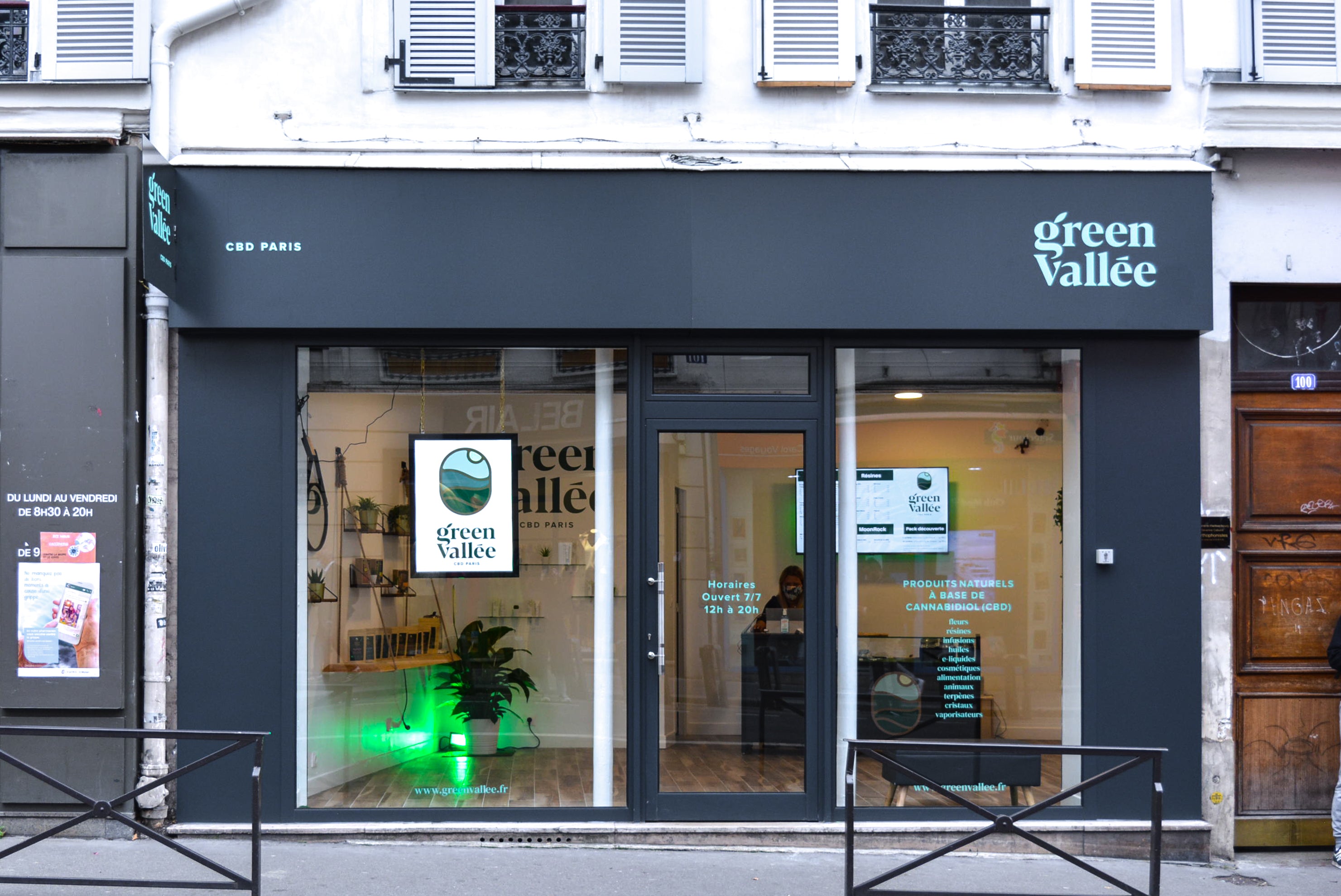 Magasin Green Vallée Paris 20ème Belleville
