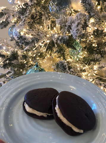 Chocolate Cookie Sandwich with Maple Butter Cream