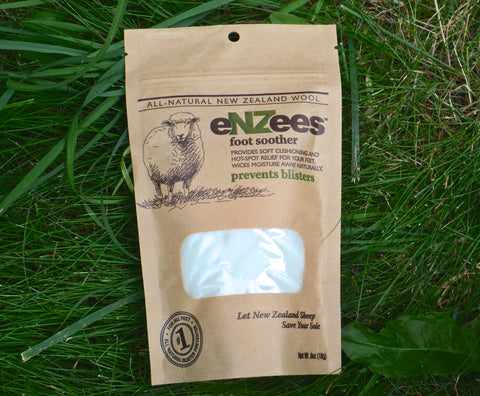 eNZees Foot Soother prevents blisters and hot-spots on feet