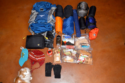 How to pack for a backpacking trip