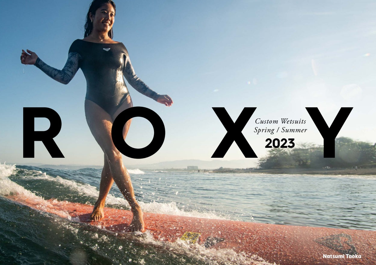 ROXY/ロキシー 2023 Spring&Summer 春夏ウェットスーツ カタログ – Uoo