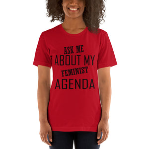 ASK ME ABOUT MY FEMINIST AGENDA