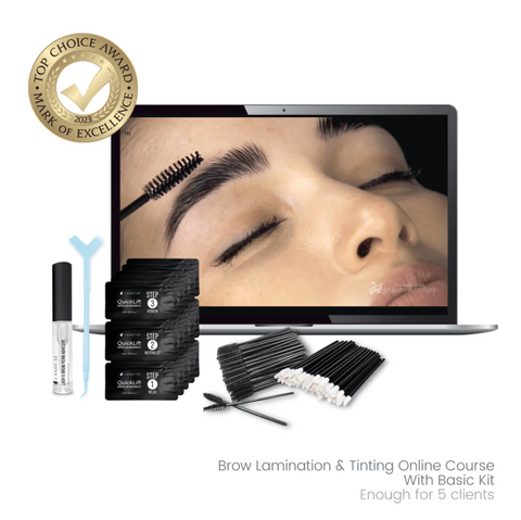 brow lamination course with kit