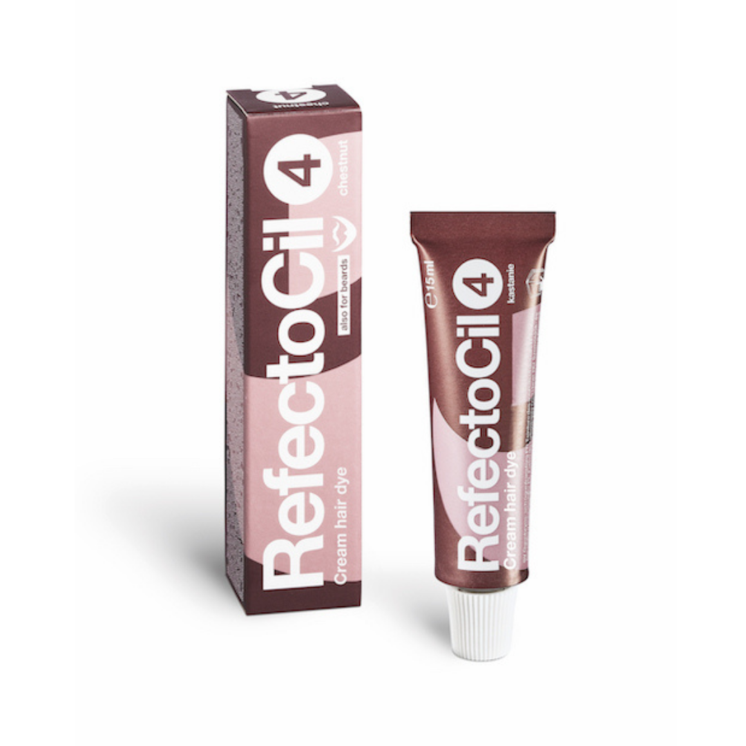 RefectoCil Tint Chestnut #4 15ml - International Beauty Institute product image