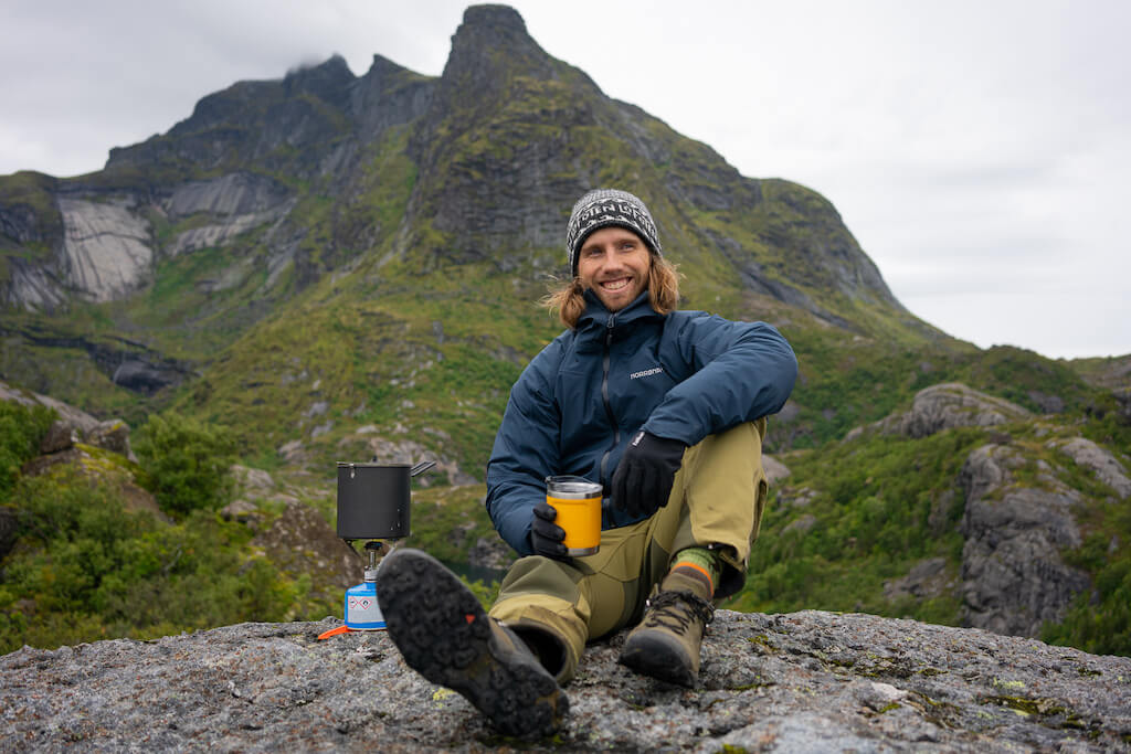 ecologist charles post camping outdoors