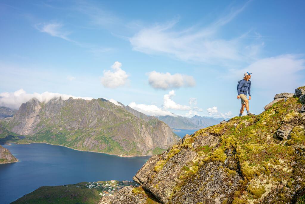 ecologist charles post on a mountain