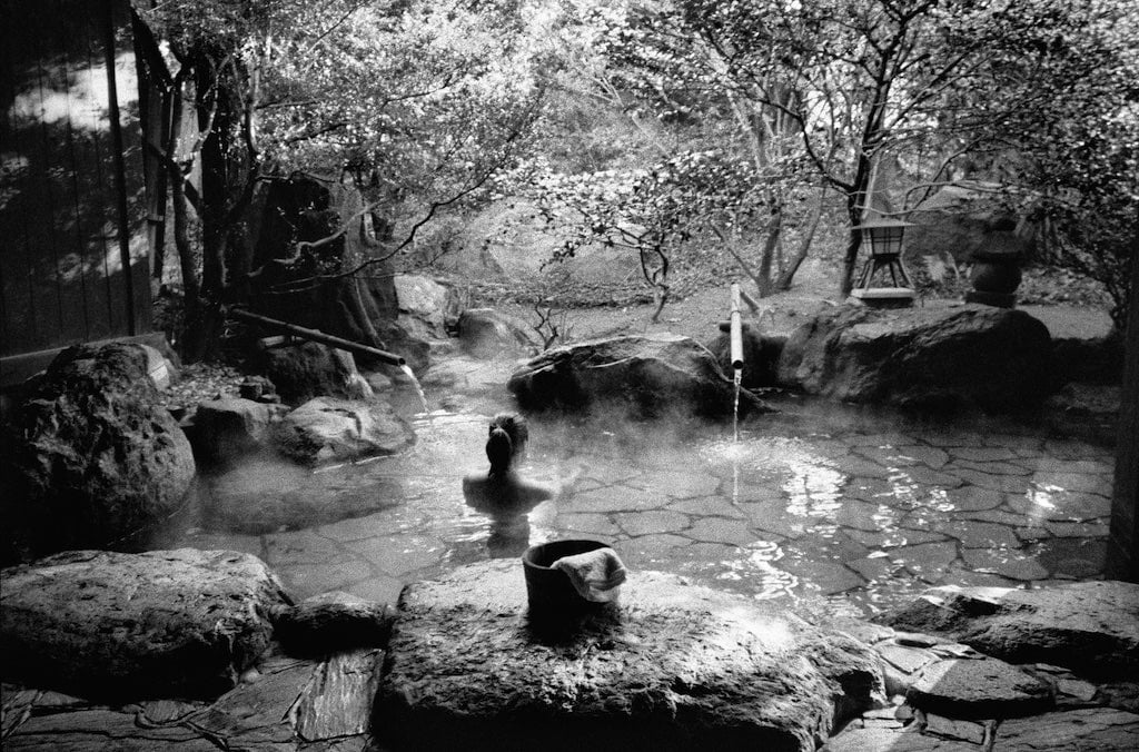 bathing in nature