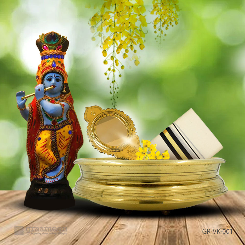 Buy Vishu Kani Kit from Graameen Online | Krishna idol, Aranmula ...