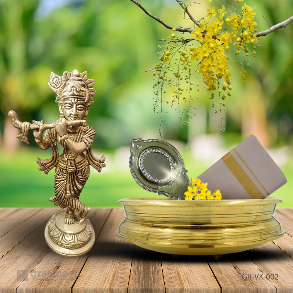 Buy Vishu Kani Kit from Graameen Online | Krishna idol, Aranmula ...