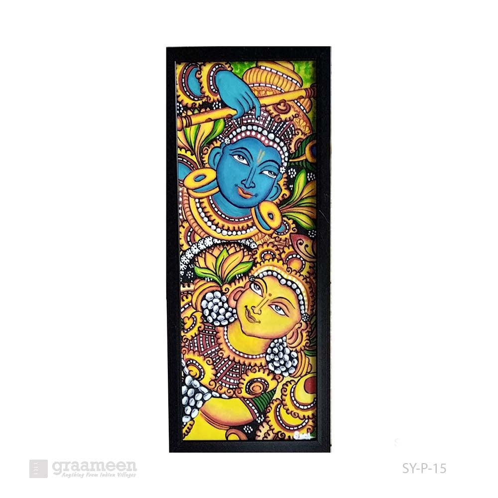 Acrylic Painting - Radha Krishna – graameen
