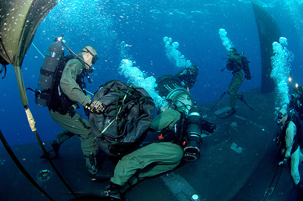 Government and military scuba diving equipment and support at House of Scuba