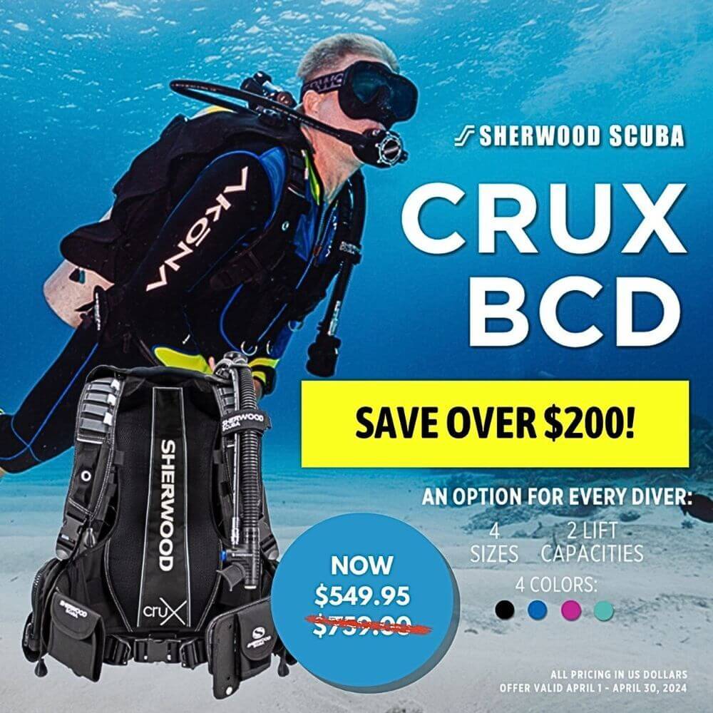 Sherwood CRUX BCD Save over $200