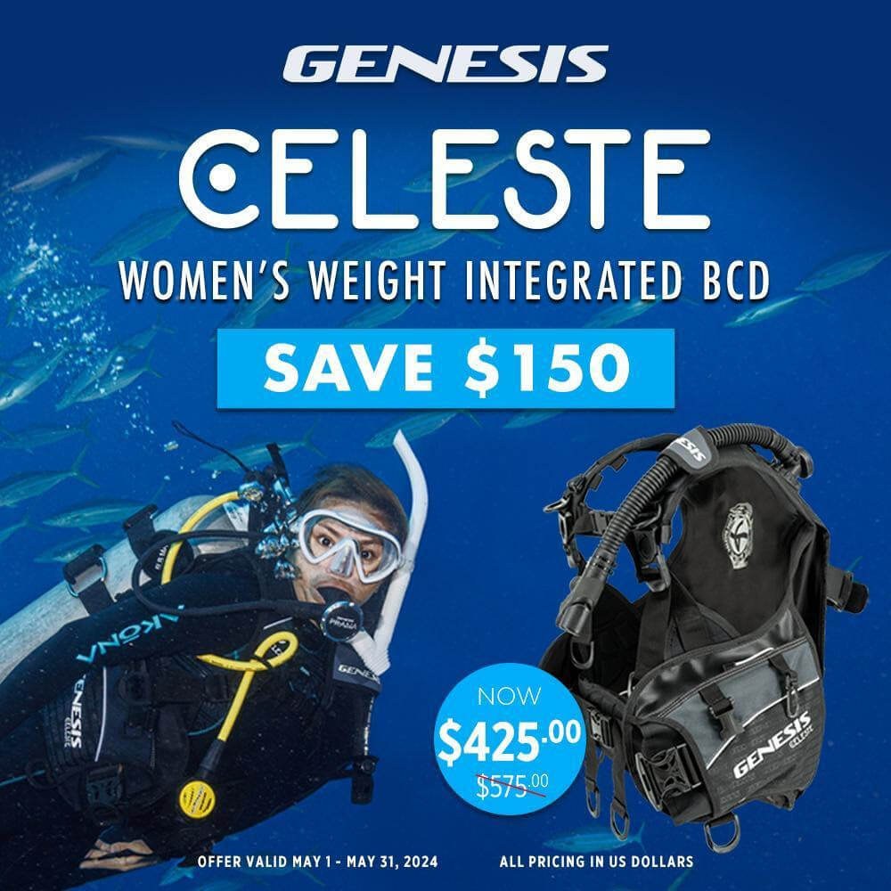 Save $150 on Genesis Celeste Womens Weight Integrated BCD