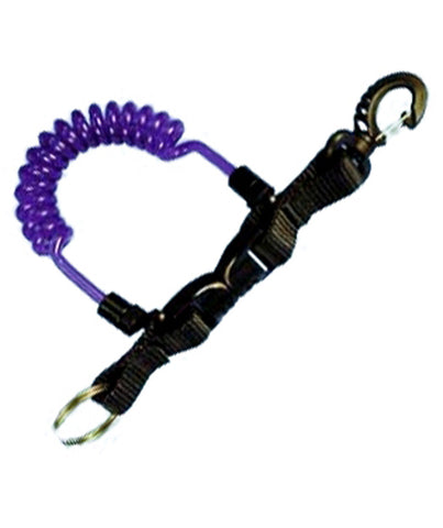 Diving Lanyard Wristband Safety Rope with Hook Metal Camera
