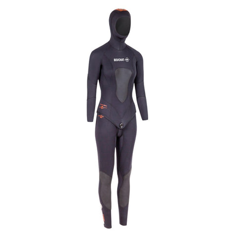 WUAI Women's Wetsuit,1.5mm Neoprene Short Sleeve One Piece Wet Suits for  Fishing, Diving,Surfing, Snorkeling Swimwear