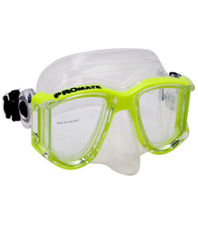 Promate Scope Prescription Scuba Dive Snorkeling Mask with Optical  Corrective Lenses - MK245 RX – GetWetStore