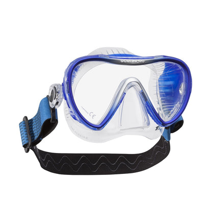 Cressi Single Lens Frameless Scuba Mask for Good Visibility - F-Dual:  Designed in Italy