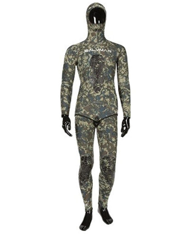 CressiTracina diving suit split male free diving wetsuit camouflage fishing  hunting cold water warm 357mm