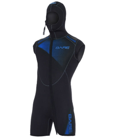 BARE 7mm Step-In Hooded Vest - Benthic Scuba