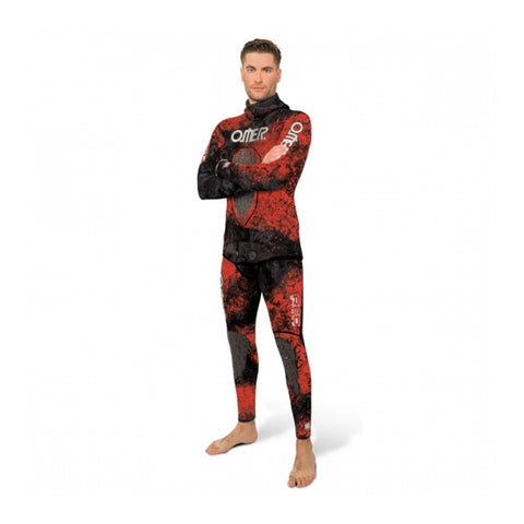 5sizes spearfishing fishcatch wetsuit 5mm Camo scuba wetsuits fish hunting  suit split 2 piece camouflage wet suit