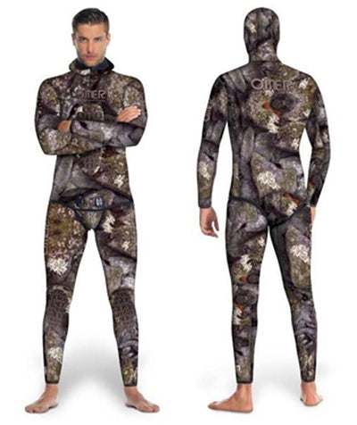 OMER 7mm Holostone Camouflage Freediving & Spearfishing Wetsuits