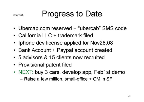 Uber Pitch Deck Slide 25