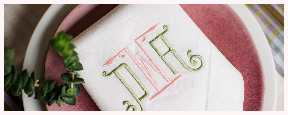 Pennington Design House Monogram Table Napkin