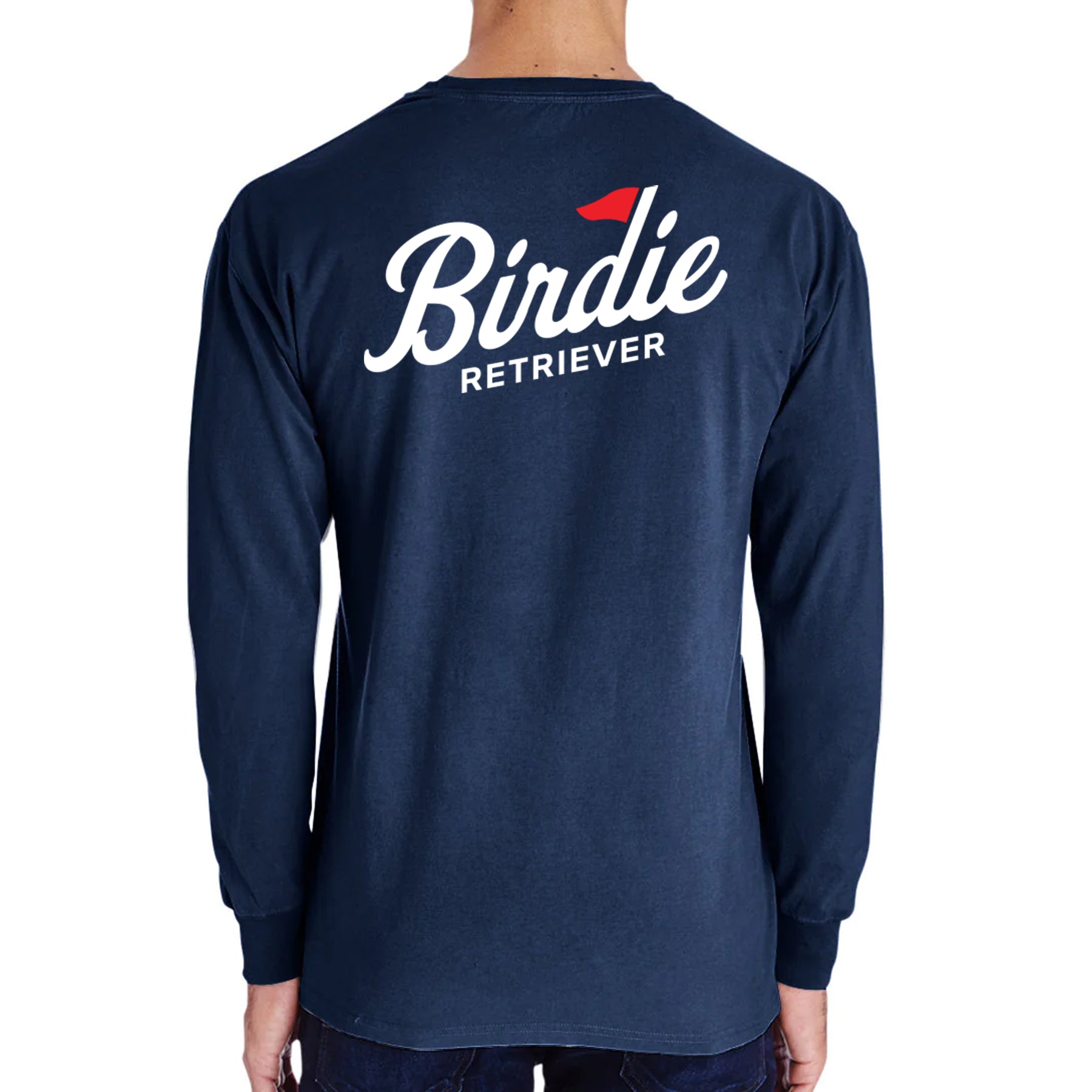 CIRCLE Logo Tee - LONG SLEEVE - NAVY