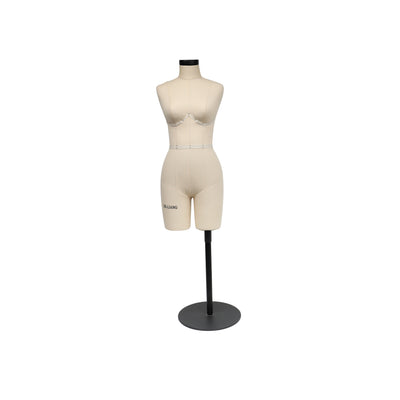 DE-LIANG Female Dressform, MINI 1/4 1/3 1/2 XS size Professional