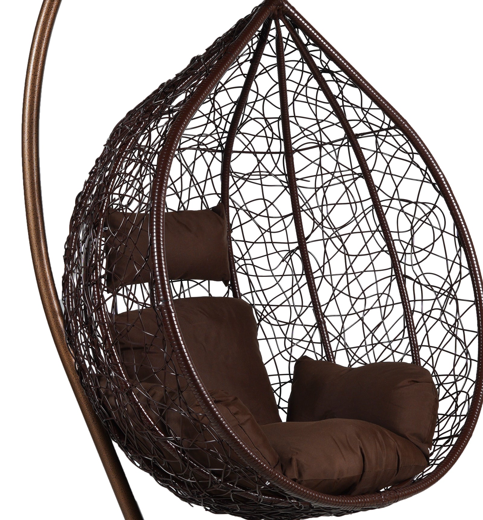 Chocolate Brown Egg Chair Cushion