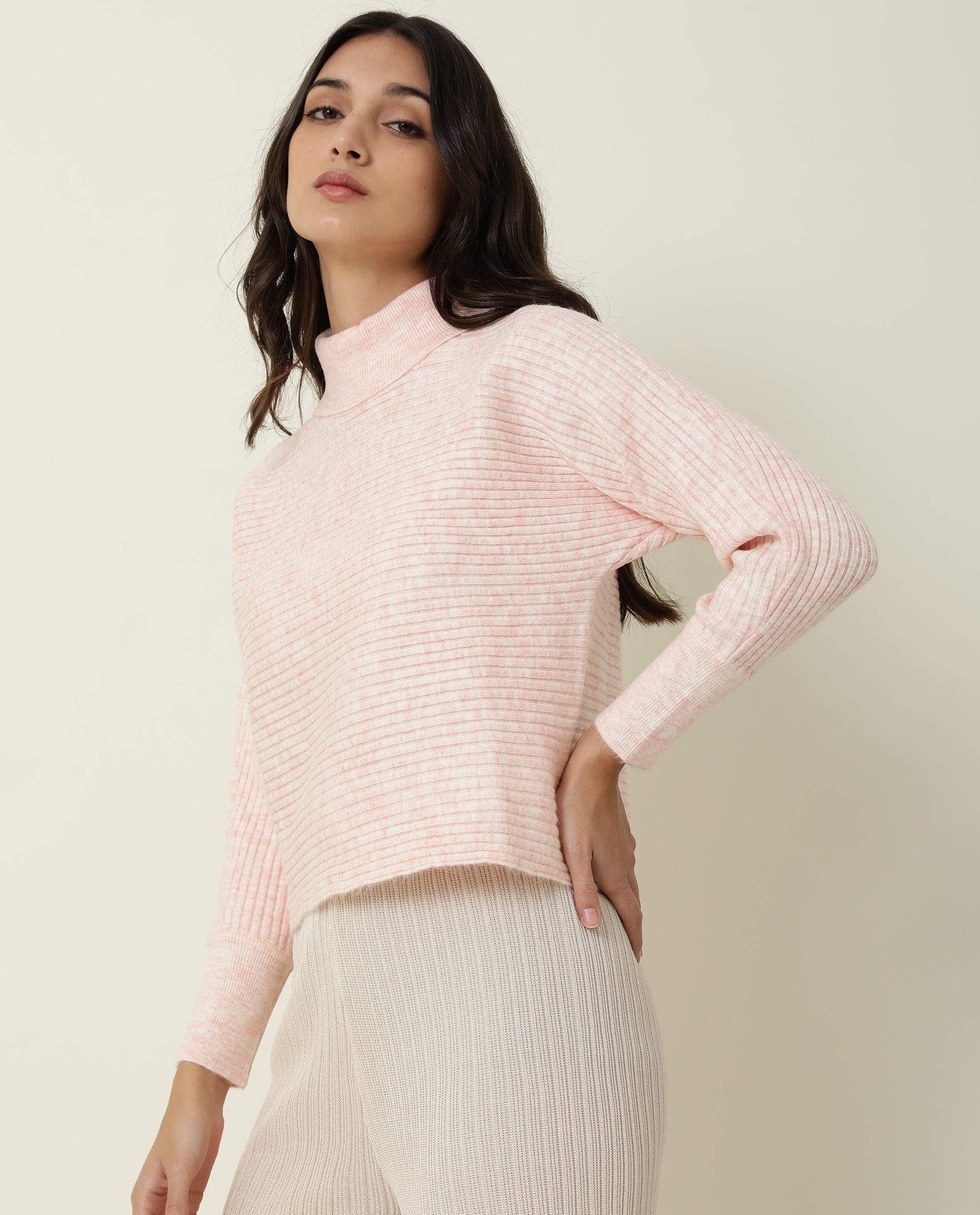 Bont recept advies Buy Pink Sweater For Women Online 8907279456847 At Rareism