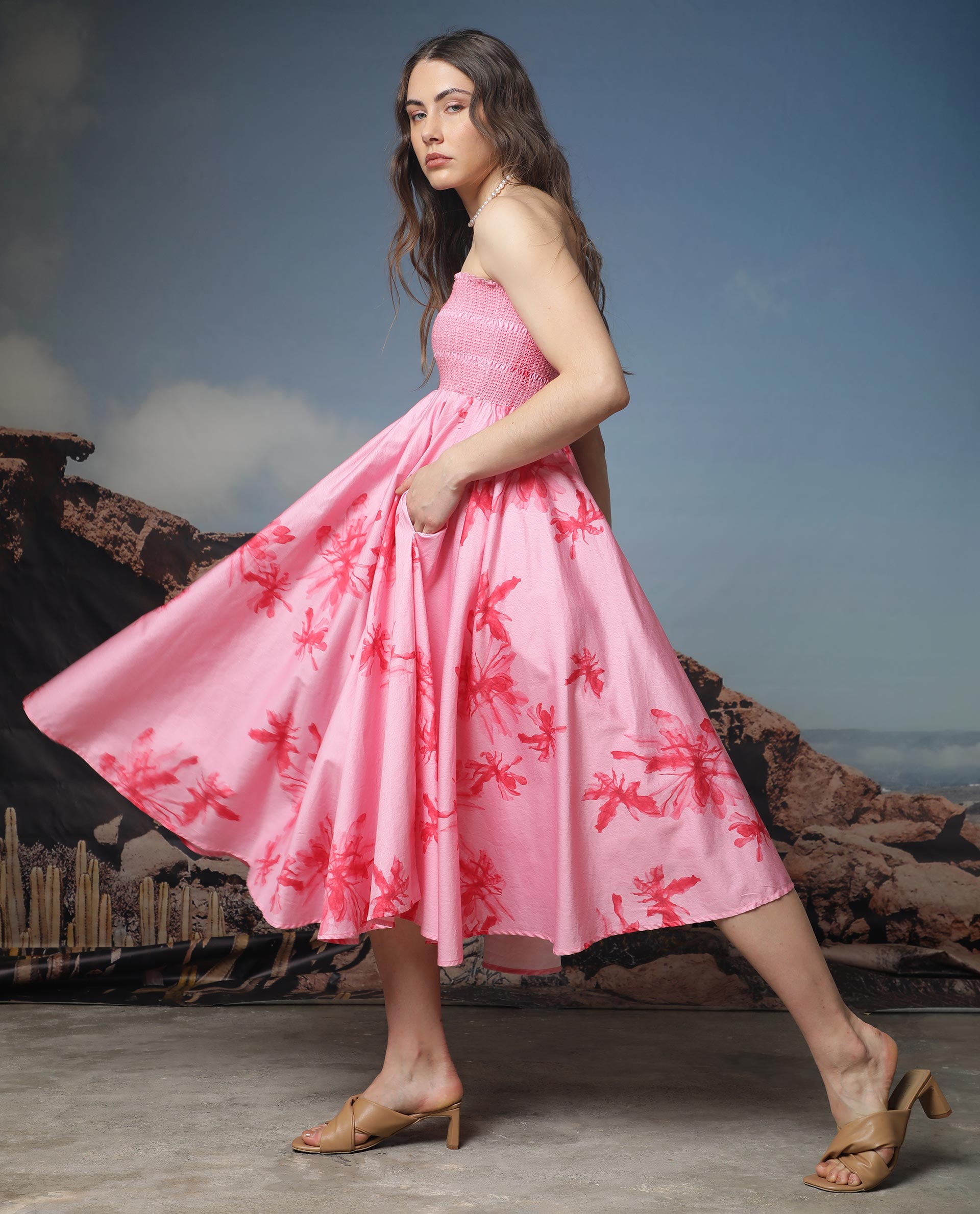 即納！最大半額！ FZD853 AD5R Dress - Pink i9tmg.com.br