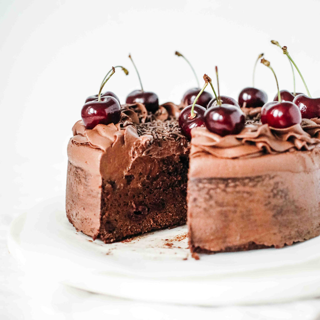 Chocolate Cherry Cake Halo & Swoon