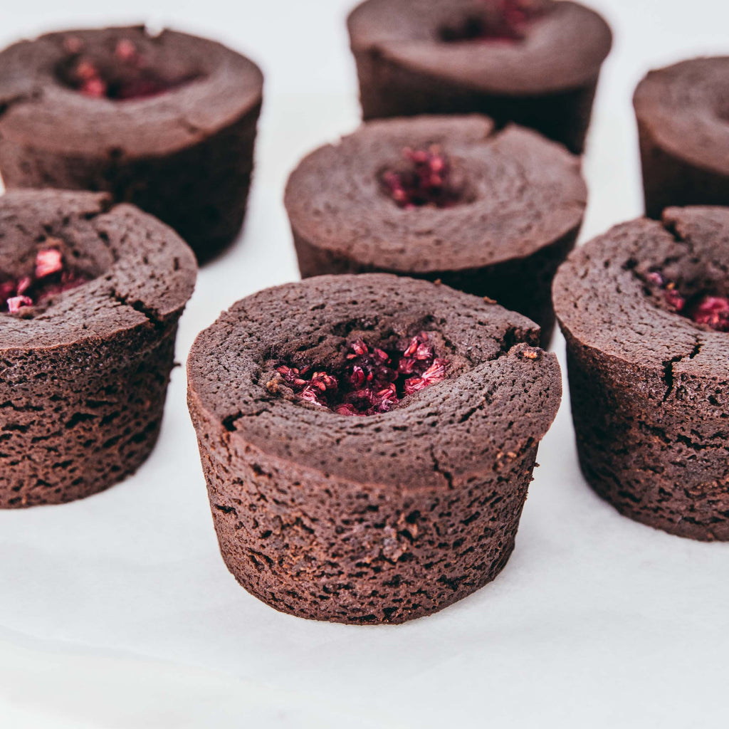 Chocolate Raspberry Cupcakes - Halo & Swoon