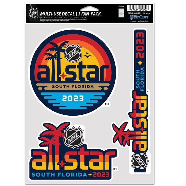 2023 NHL ALL STAR GAME SOUTH FLORIDA SOUVENIR HOCKEY PUCK February 3-4, 2023